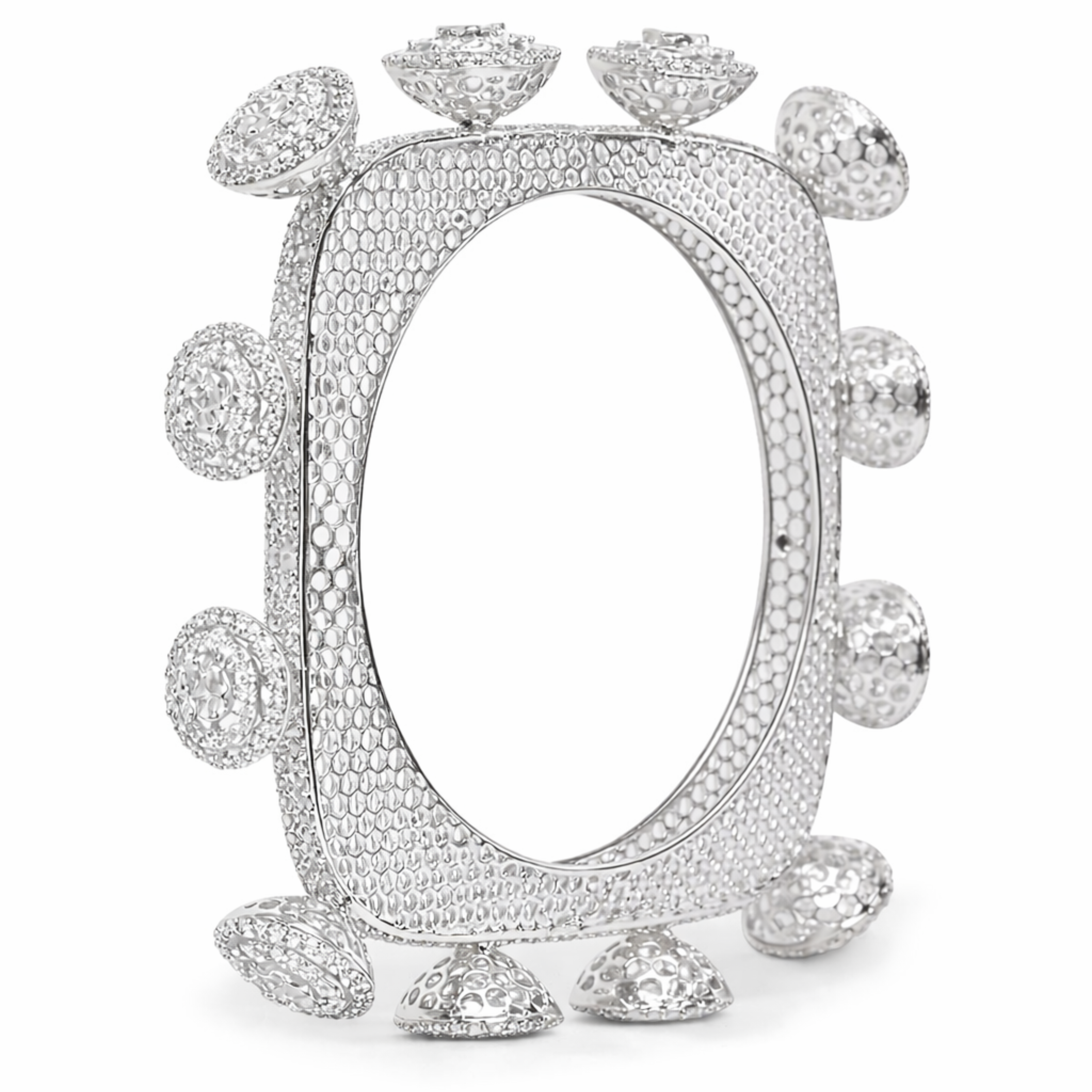 Elegant Maharani sterling silver Pachelis rose gold detail