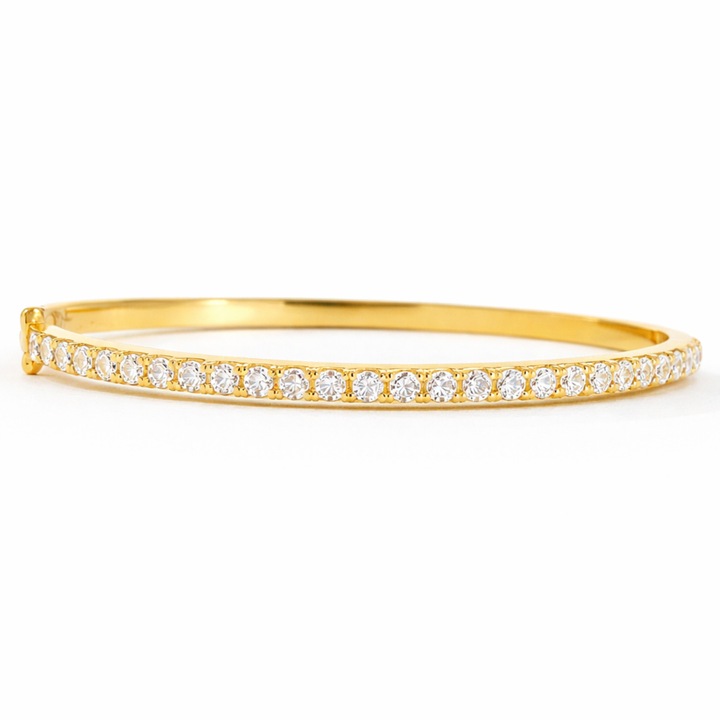 Eternal Line kada 925 sterling silver bracelet front view