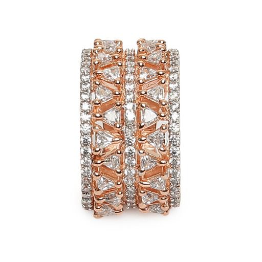 Eternal Love Band sterling silver ring additional angle view