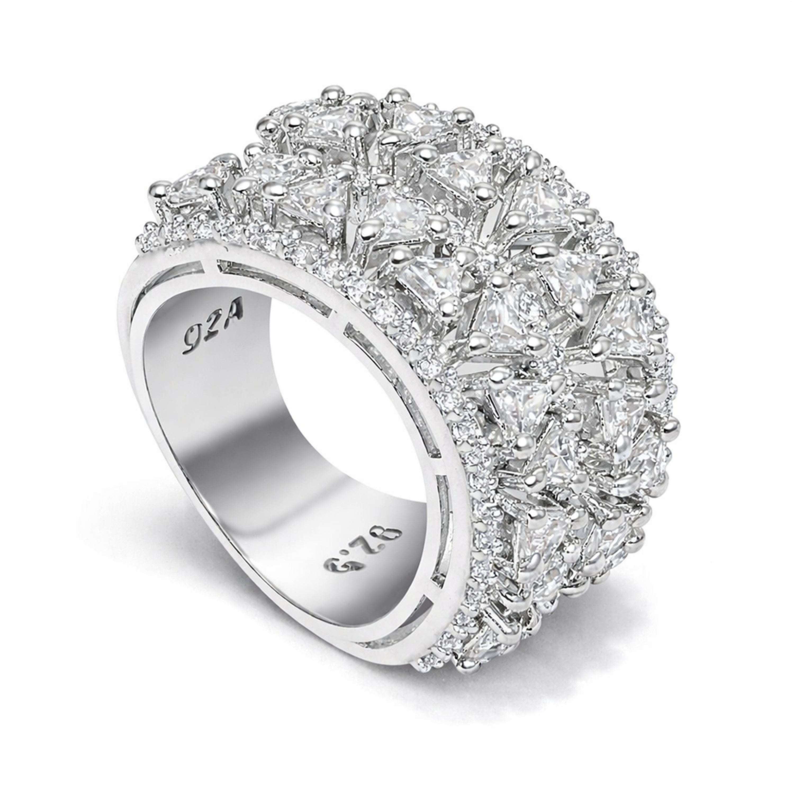 Eternal Love Band sterling silver ring lifestyle shot