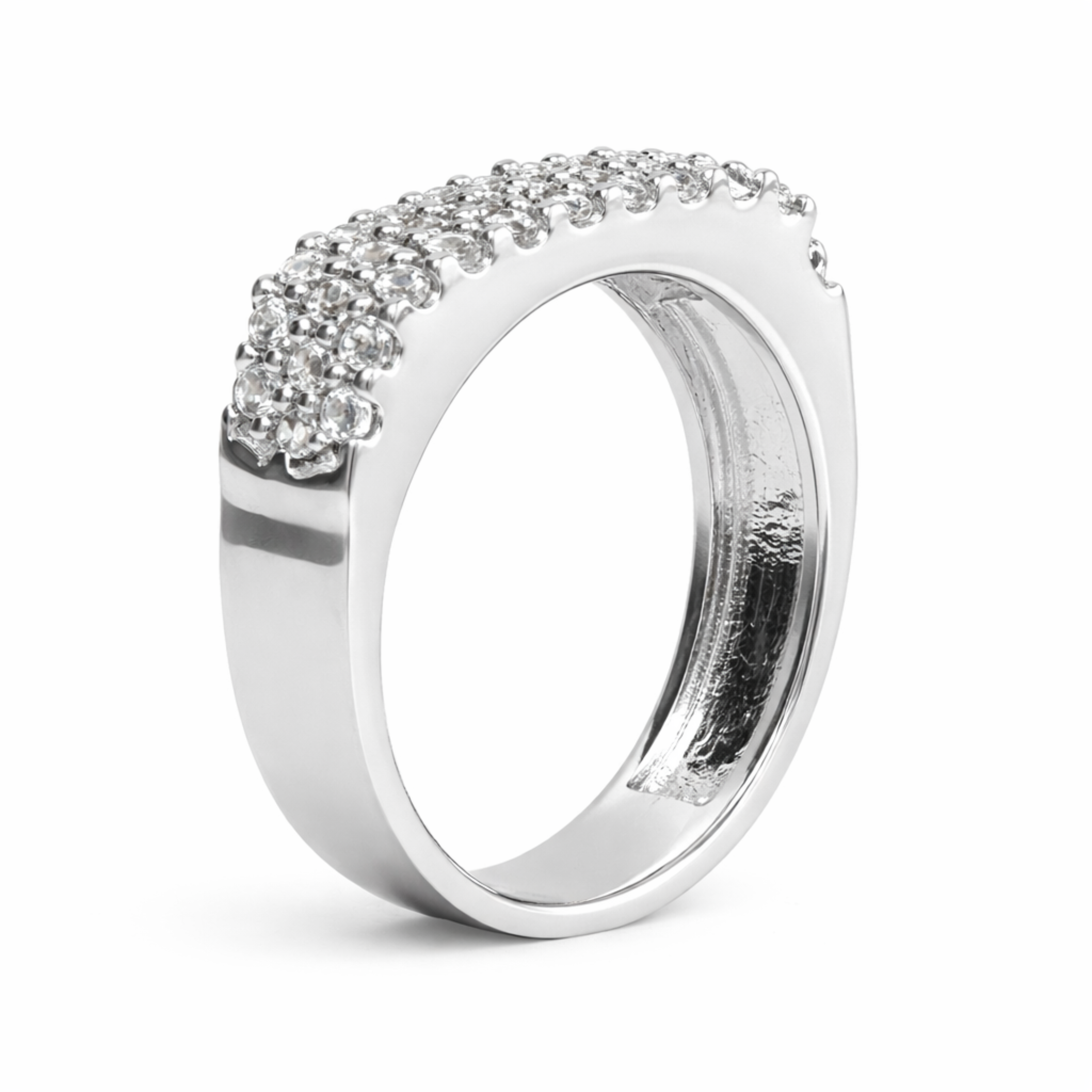 GlamLife Designer Band Ring sterling silver ring additional view