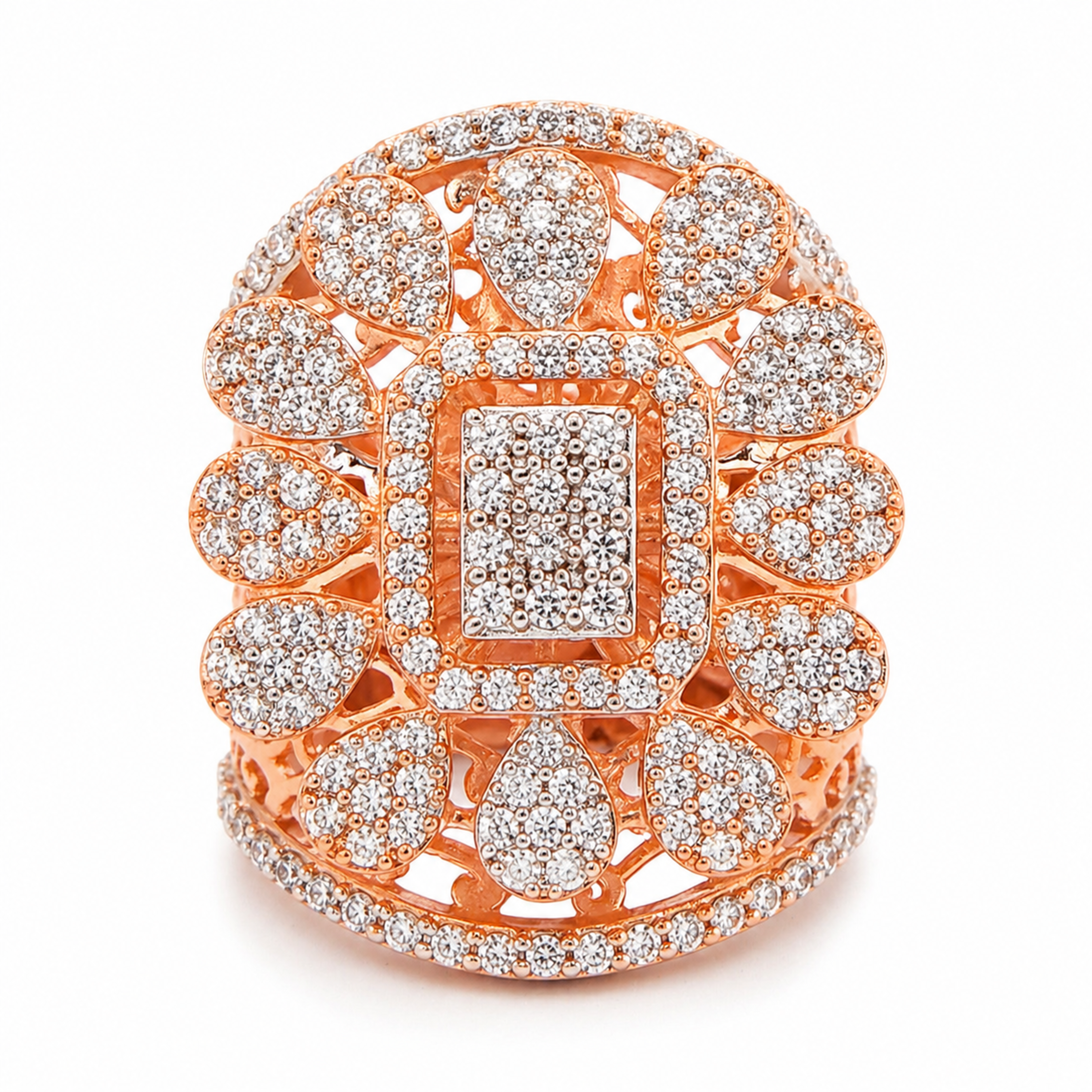 Glamourous Legacy 925 sterling silver ring lifestyle shot