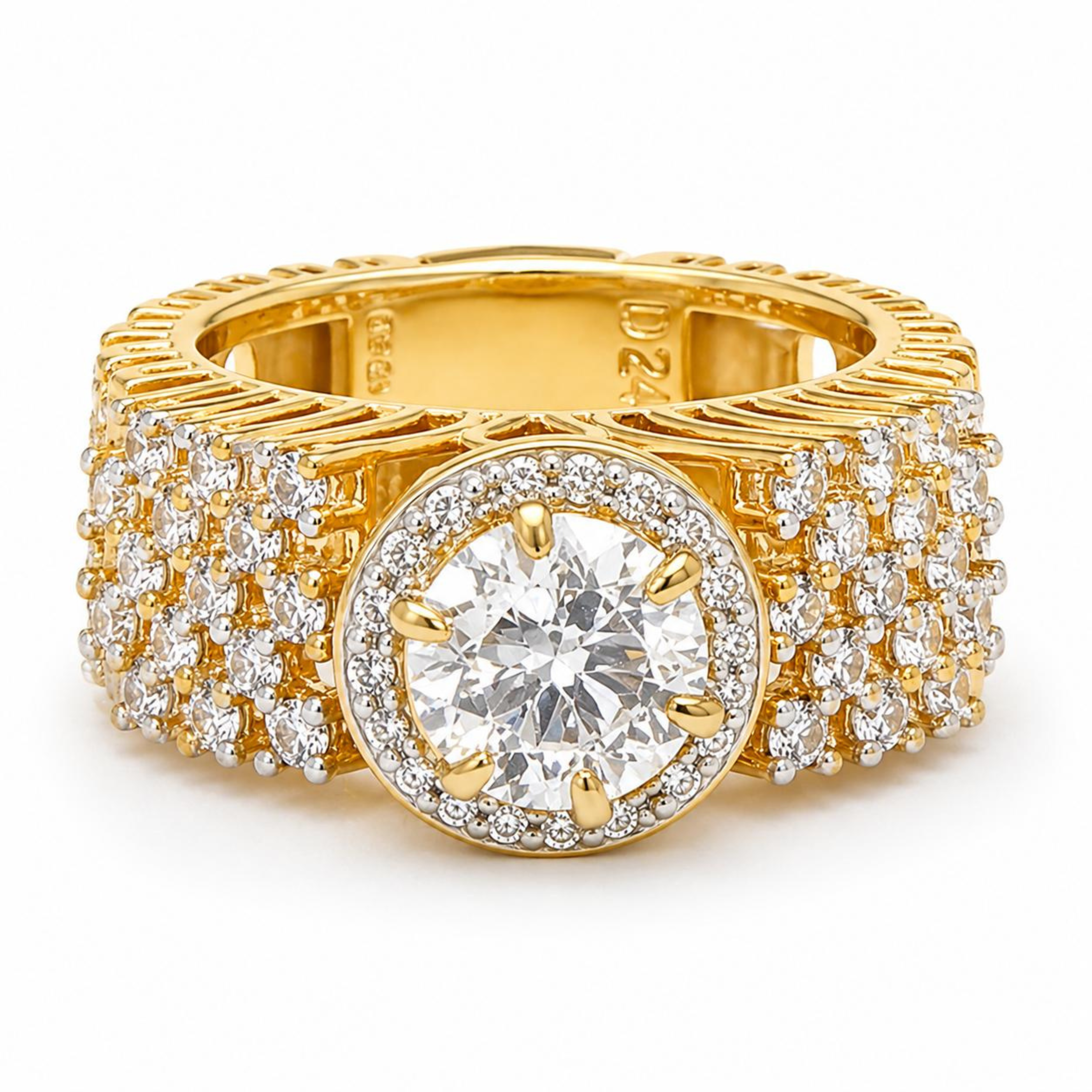 Golden Empire sterling silver ring alternate angle view