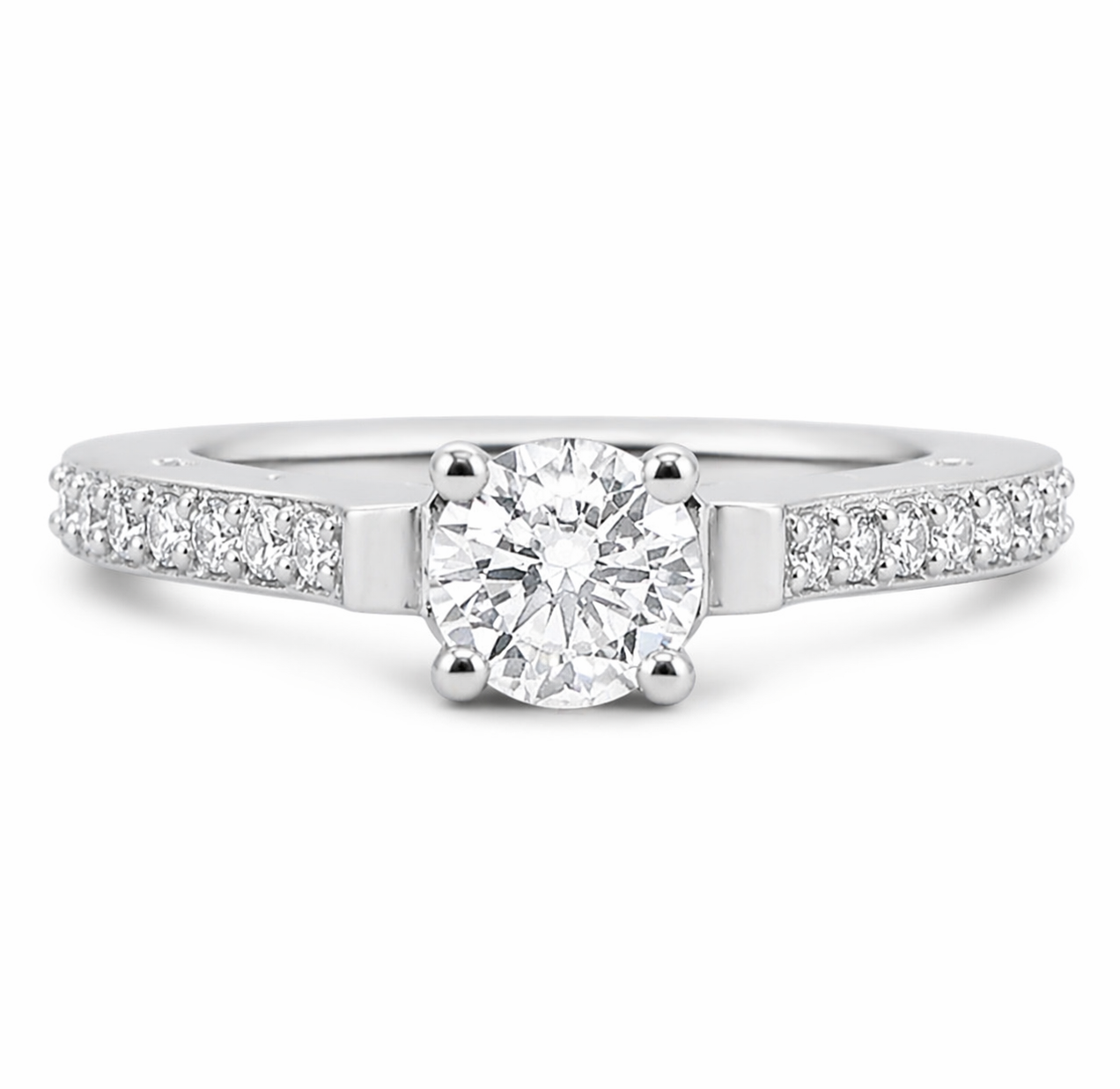 Luminous Charm sterling silver ring alternate view