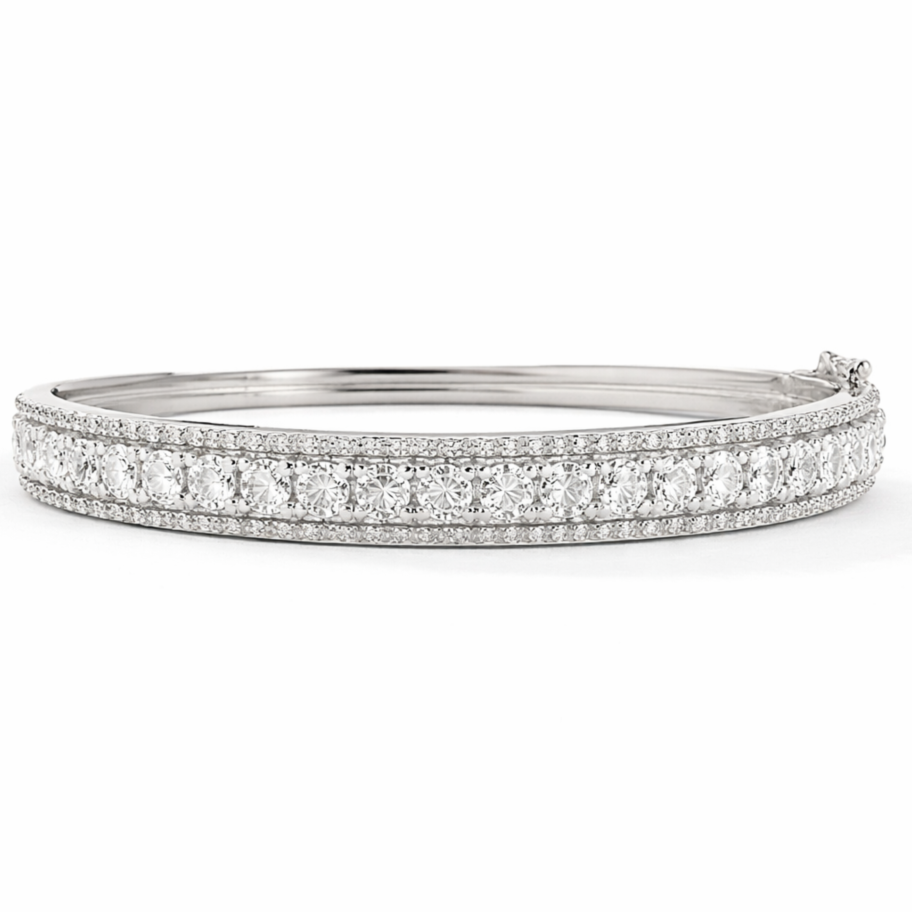 Nova Curve 925 sterling silver bracelet front view