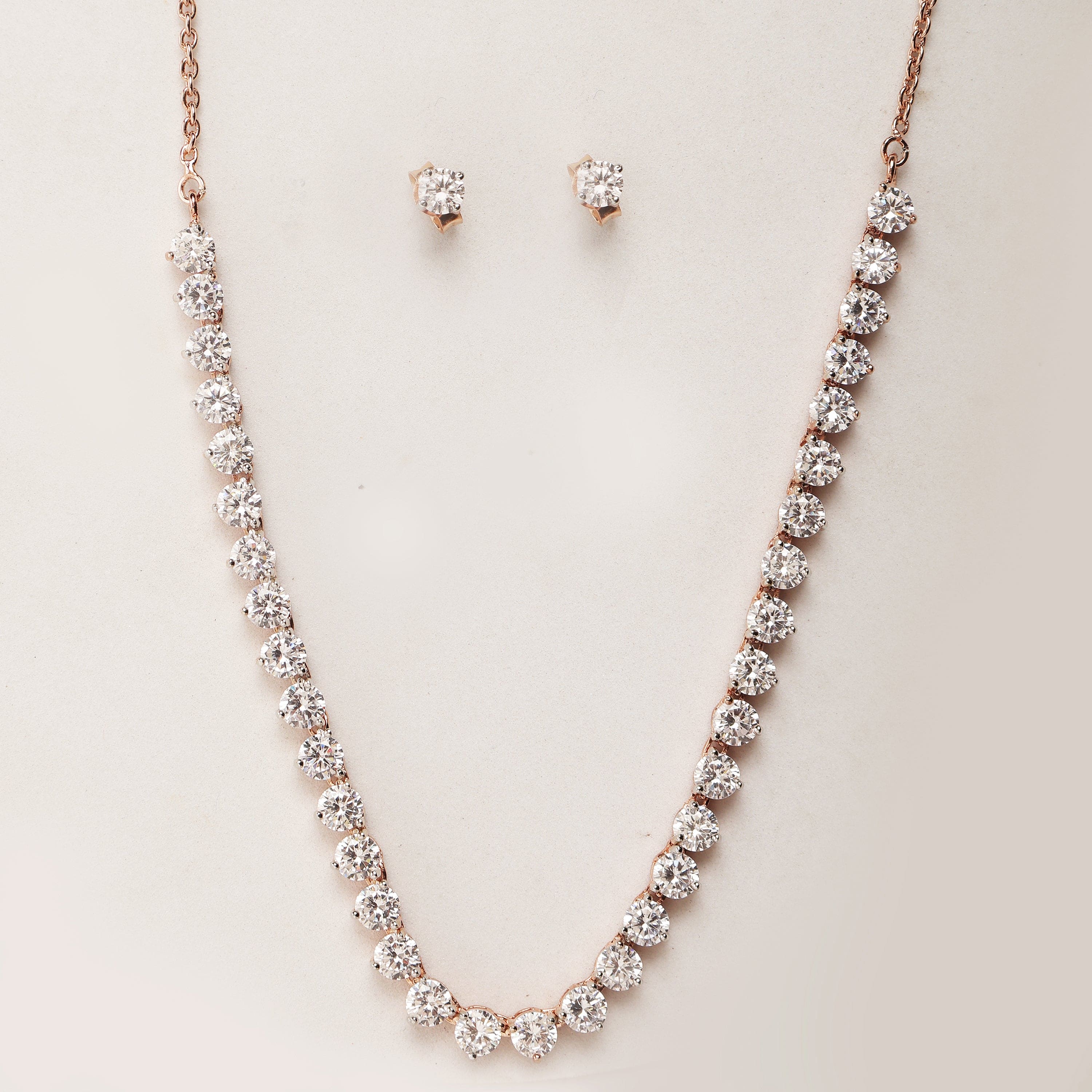 Ocean's Embrace sterling silver necklace set worn look