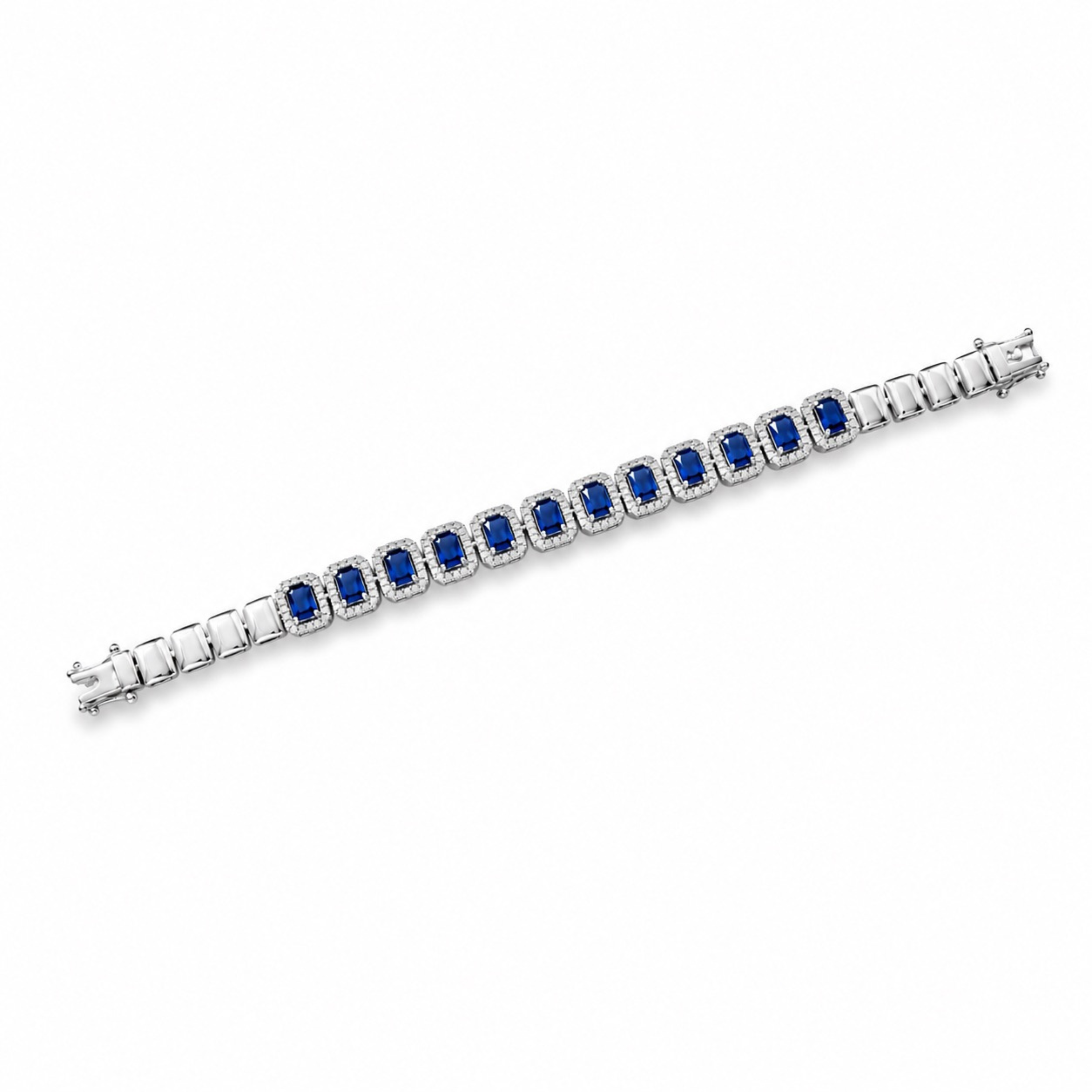 Regal Radiance sterling silver bracelet close-up detail