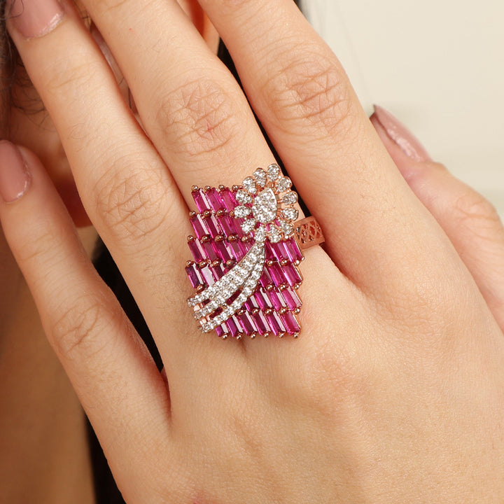 The Ruby Crest 925 Sterling Silver  Ring