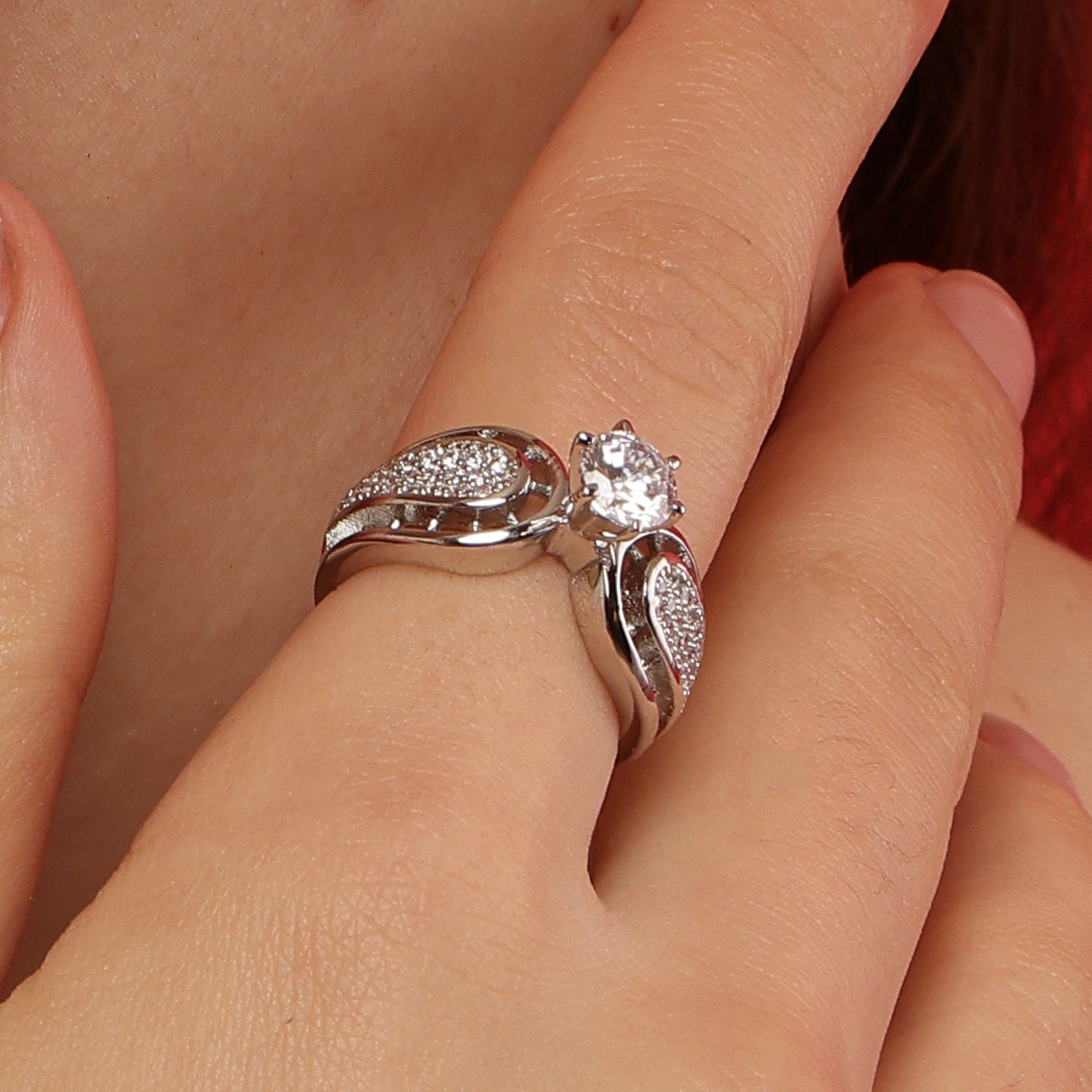 Sunlit Meadows Ring sterling silver ring additional view