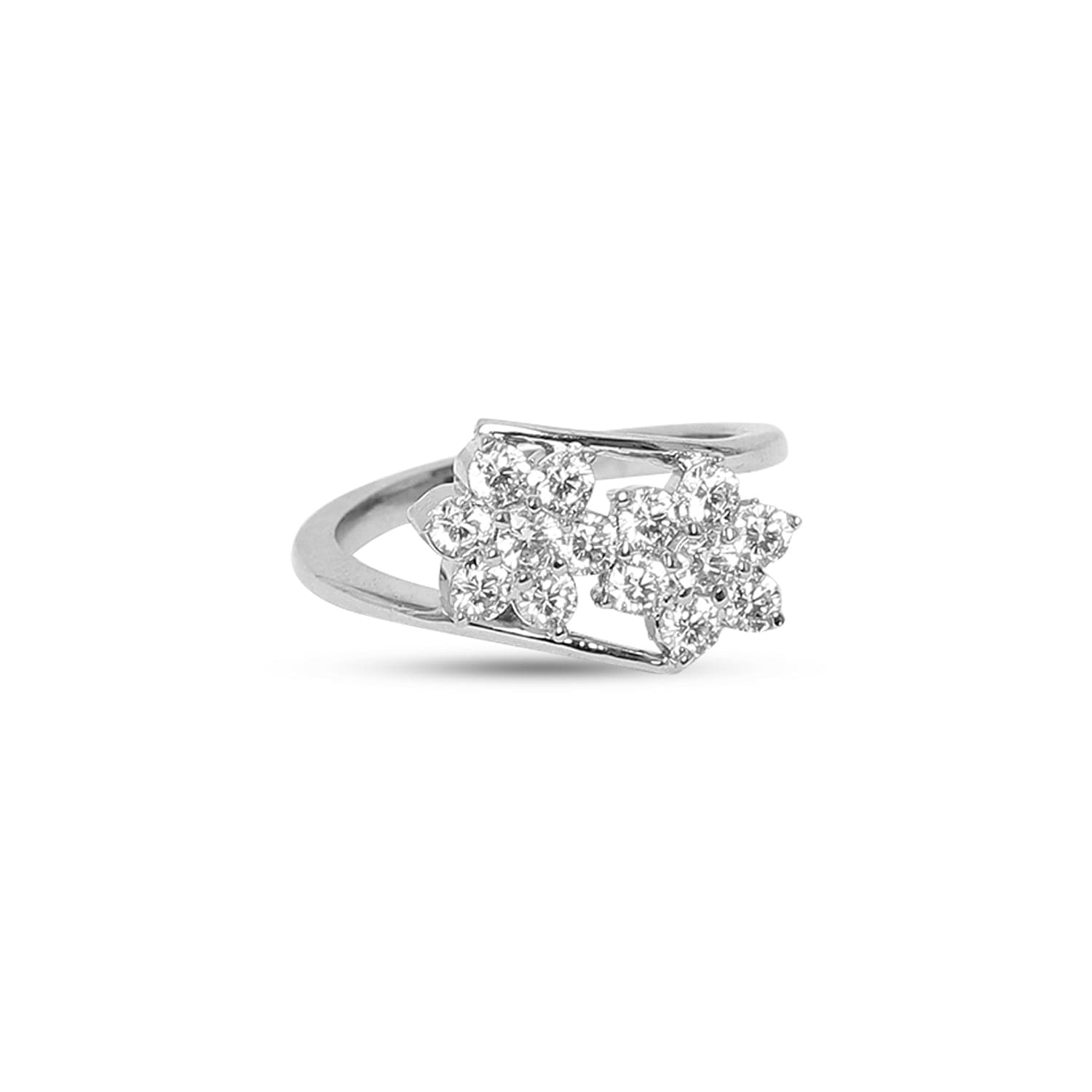 The Enchantress 925 sterling silver ring front view