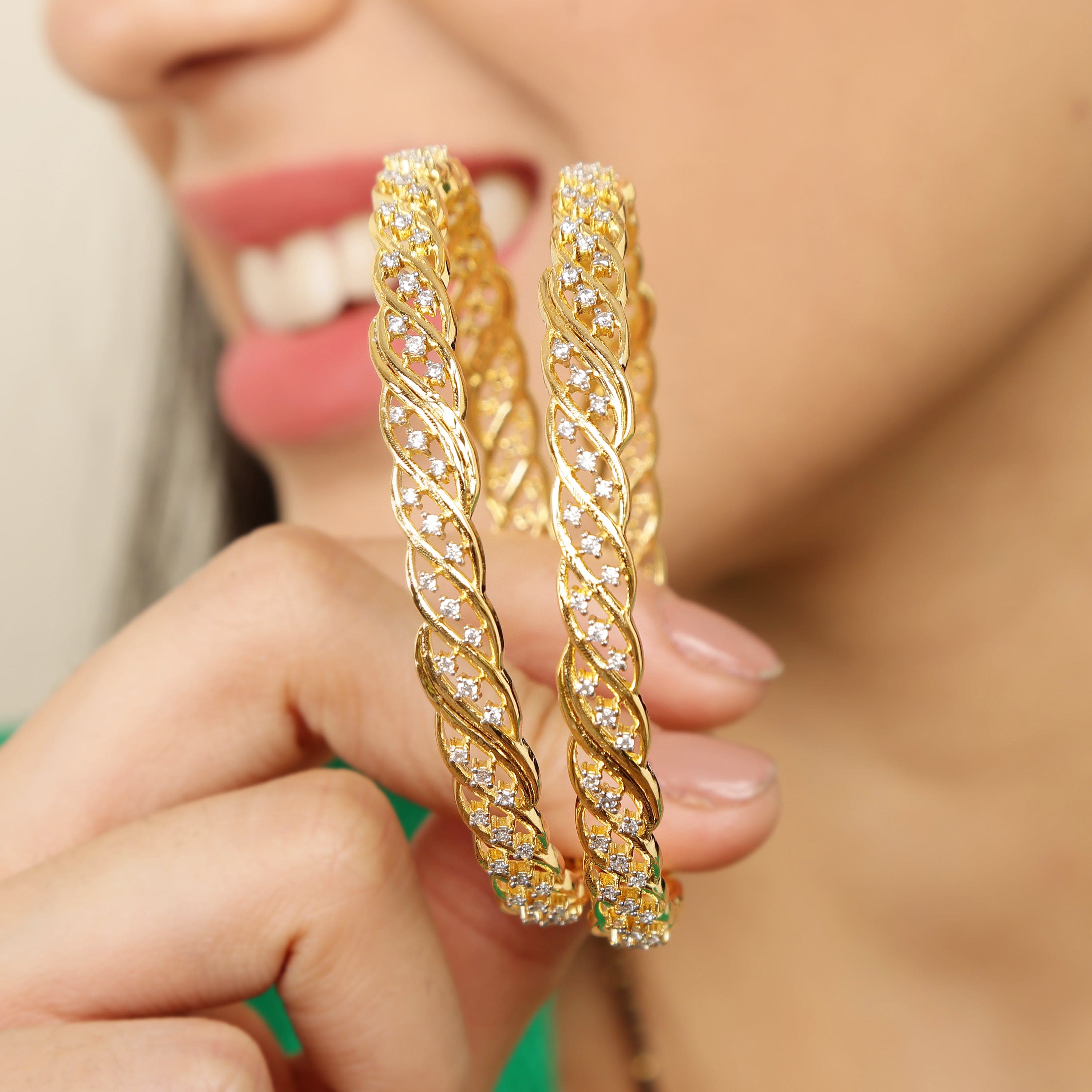 Timeless Grace sterling silver bangle close-up detail